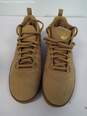 adidas Men's Suede Tyshawn Cardboard Gold Metallic/ Light Brown Size 14 image number 1