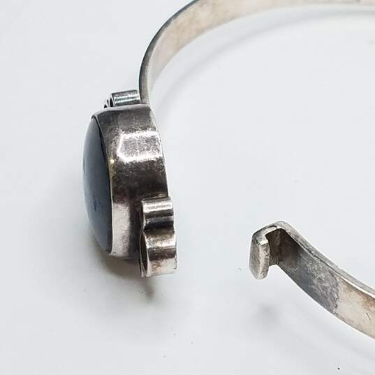 Sterling Silver Labradorite Tension 8" Bracelet 16g image number 4