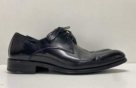 Carrucci KS479-04 Signature Burnished Black Derby Dress Shoes Men's SZ 10 image number 3