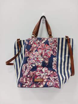 Tommy Bahama Floral Canvas Tote Purse alternative image