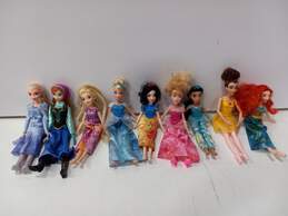 9 Disney Dolls Assorted Bundle