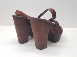 Michael Kors brown Womens Strap HeelsShoe Size 7.5 alternative image