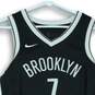 Nike NBA Brooklyn Black White Sleeveless Jersey # 7 Durant Size S image number 3