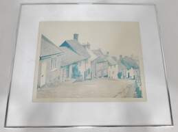 Ray Hartl Number 209 English Village Framed Photograph