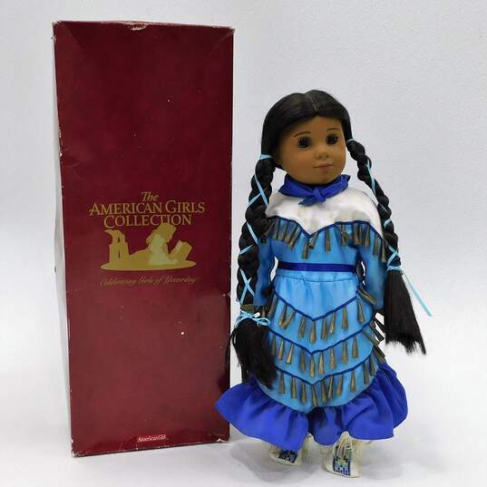 Pleasant Company American Girl Kaya Historical Character Doll & Jingle Dress IOB image number 1