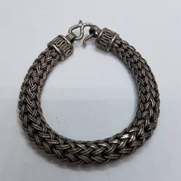 Sterling Silver ( Wheat Chain 7 1/2 Bracelet 44.6g alternative image