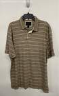 JOS. A. Bank Brown Striped Collared Shirt NWT - Size XL image number 1