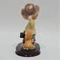 Precious Moments Belle & Benny brown haired boy with dog and brown hat figurine image number 4