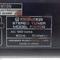 VNTG Pioneer Brand F-X700 Model FM/AM Digital Synthesized Tuner w/ Power Cable image number 11