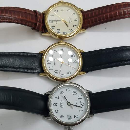 Vintage Women's Timex Mixed Stainless Steel Watch Collection image number 4