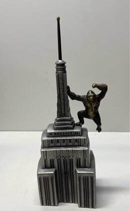 King Kong/Empire State Building Cast Aluminum + Cast Bronze Coin Bank