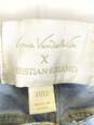 Gloria Vanderbilt X Christian Siriano Womens Blue Straight Leg Jeans Size 31/12 image number 3