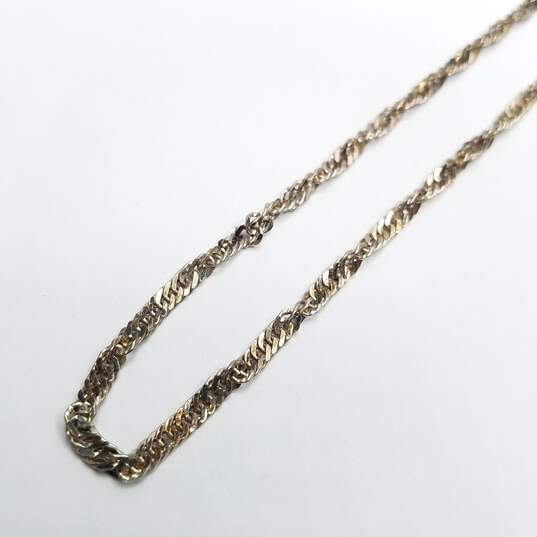 Sterling Silver Twisted 29 7/8" Chain Necklace 14.1g image number 6