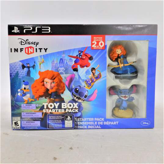 Disney Infinity 2.0 Toy Box Starter Pack PS3 Kids Game Bundle *SEALED image number 1