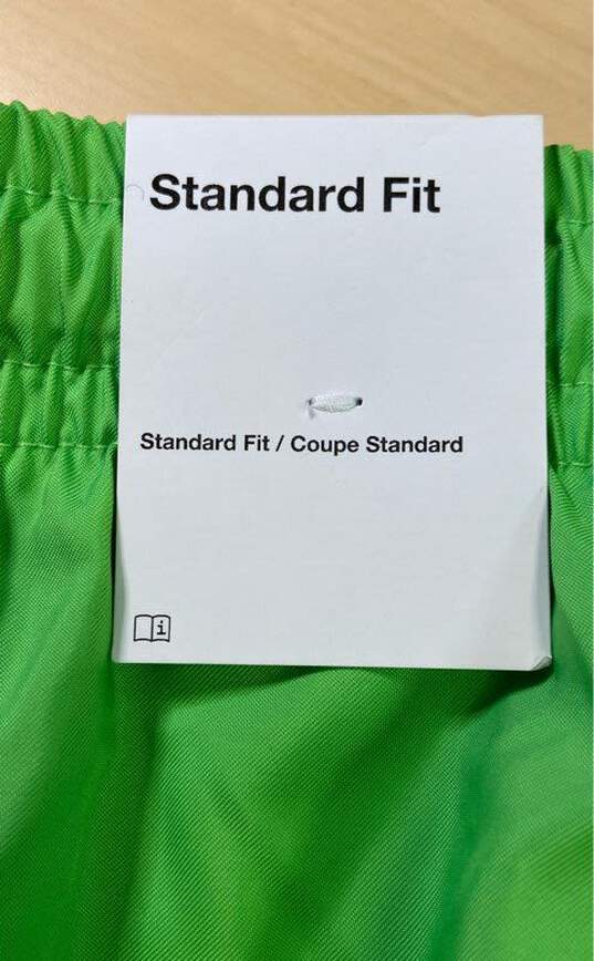 NWT Nike Mens Green Standard Fit Drawstring Waist Swim Trunk Shorts Size Large image number 9