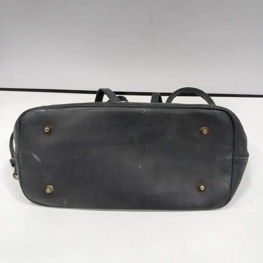Montana West Black Leather Tote Bag image number 3