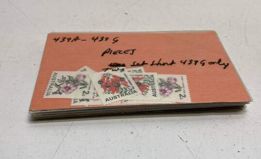 Vintage Bundle Lot of Australian Stamps image number 1