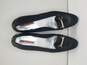 Prada Black Leather Heels Women's Size 6 image number 6