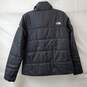 The North Face Women's Black Full-Zip Puffer Jacket Size M image number 2