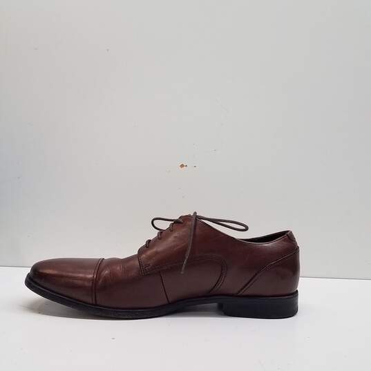 Florsheim Stance Cap Oxford Dress Shoes Brown Men's Size 8D image number 2