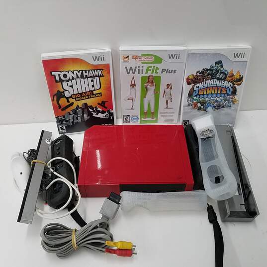 Nintendo Wii Home Console W/Accessories (Untested) image number 2