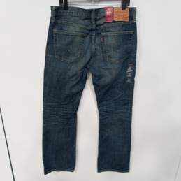 Levi's 527 Slim Bootcut Blue Jeans Size 34x32 NWT alternative image