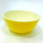 Vintage Pyrex Primary Yellow 4 Qt. & 1.5 Qt. Pale Yellow Mixing Bowls image number 2