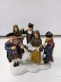 Set Of Colonial Williamsburg Carolers & Fife And Drum Corps Figurines In Box image number 4