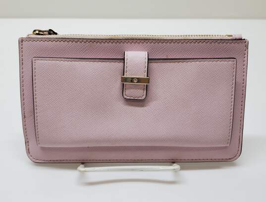 Kate Spade New York Small Light Pink Clutch Purse image number 2