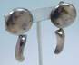 VNTG 925 Taxco Mexico Modernist Geometric Clip Earrings image number 2