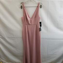 Lulus Women's Melora Dusty Rose Sleeveless Maxi Dress Size S
