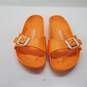 Birkenstock Madrid EVA Orange Slide Sandals Unisex Men's 6/Women's 8 image number 1