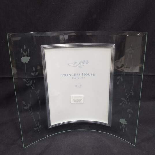 Princess House Curved Glass 8x10 Picture Frame image number 2