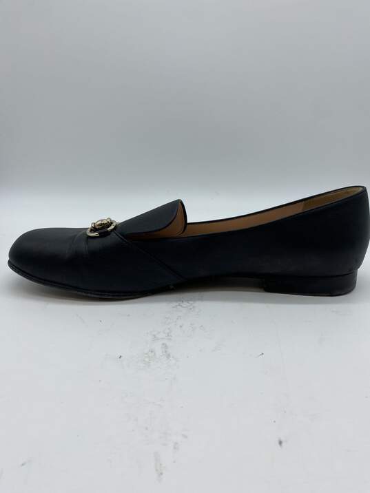 Authentic Gucci Black Slip-On Flat W 9.5 image number 2