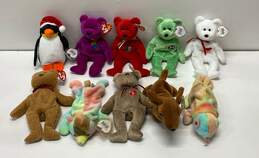 Assorted Ty Beanie Babies Bundle Lot Of 10 With Tags