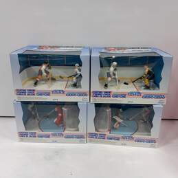 4pc Set of Kenner Starting Lineup Freeze Frame One on One NHL Action Figures IOB