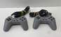 Sony Playstation Wired Controllers - Lot of 10, Gray >>FOR PARTS<< image number 2