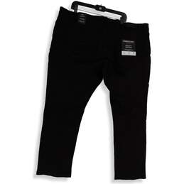 NWT Kenneth Cole Mens Black 5-Pocket Design Straight Leg Jeans Size 44x30 alternative image