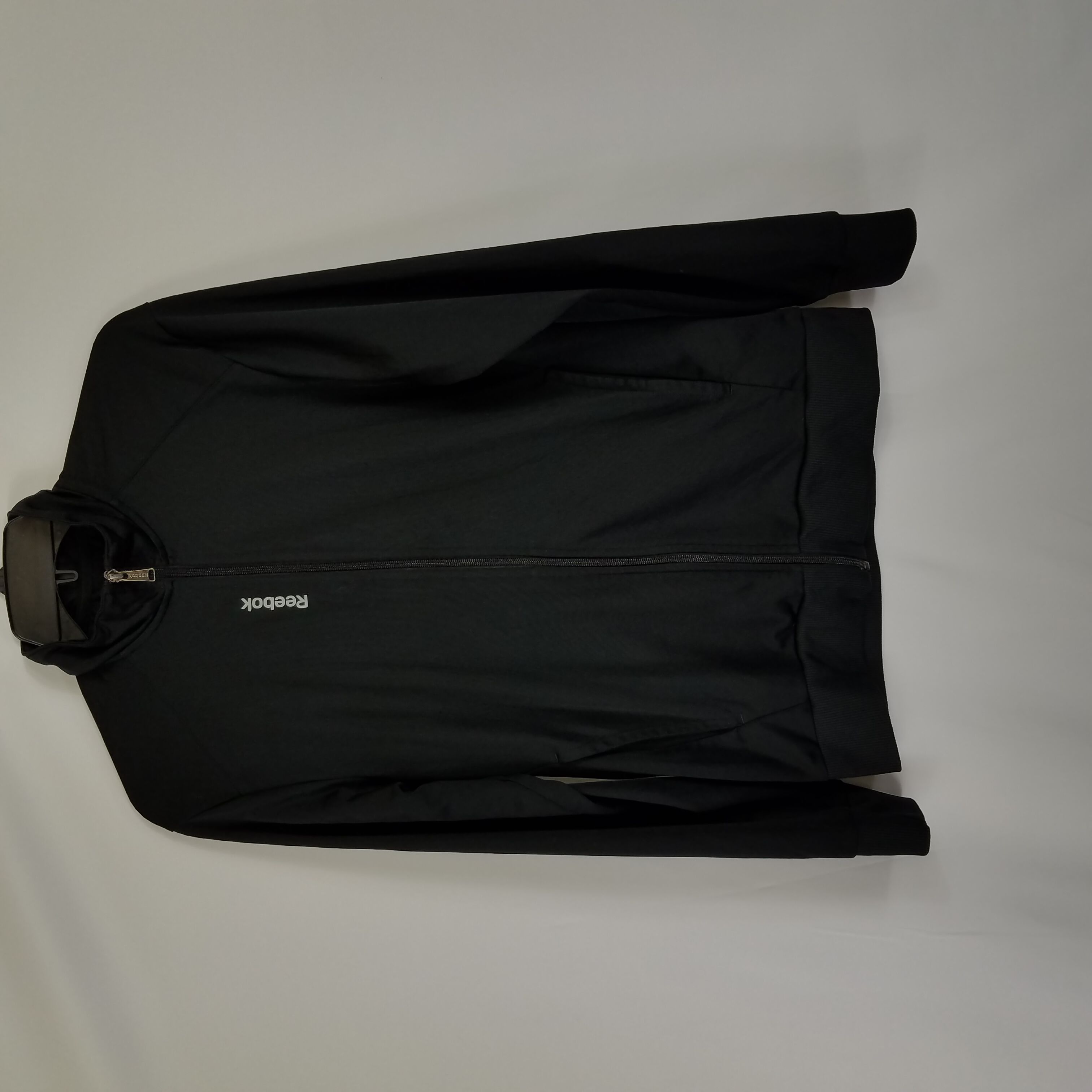 Reebok Identity Vector Knit Track Jacket Mens Xl Night Black / White :  Target