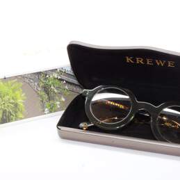 Krewe Hurst Green Frame Eyeglasses w/Case & Box