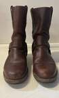 Frye Leather Harness Short Boots Cognac 11 image number 3