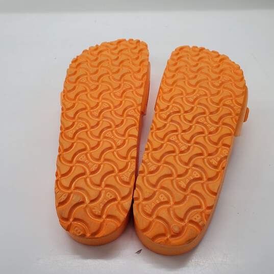 Birkenstock Madrid EVA Orange Slide Sandals Unisex Men's 6/Women's 8 image number 6