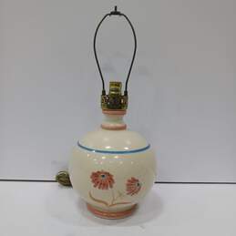 Ethan Allen Vintage Glazed Pottery Lamp