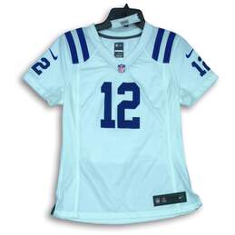 Women's Nike White Indianapolis Colts Andrew Luck NFL On Field Jersey Size S