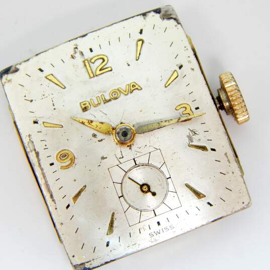 Buy the 2 Men's Vintage Bulova 10K Gold Filled Jeweled Watches 38.6g ...