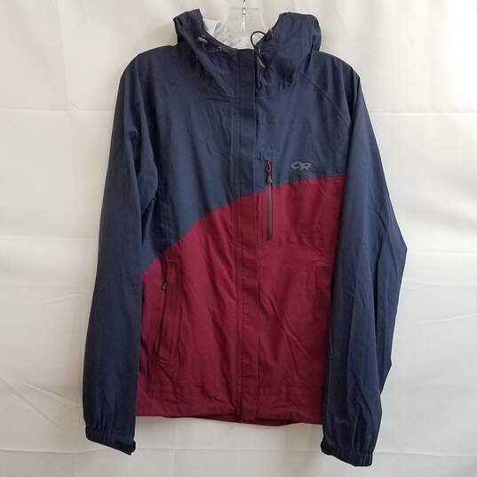 Outdoor Research Women's Panorama Point Jacket Naval Blue/Garnet Size XL image number 1