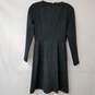 Madewell LS Women's Size 0 Midi Black Dress image number 3