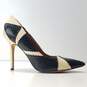Rachel Roy Snakeskin Embossed Leather Multi Pump Heels Shoes Size 7.5 B image number 1