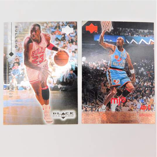 5 Michael Jordan Basketball Cards Chicago Bulls image number 4