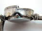 Didae Shablool Israel 925 Rustic Scrolled Textured Paneled Bracelet Watch 36.7g image number 1